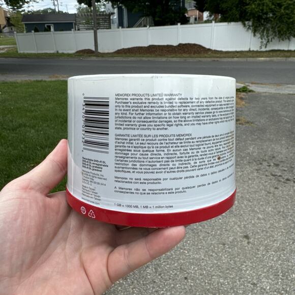 Memorex 8.5 GB 8 X Double Layer DVD+R - 50 Pack Spindle 50 Discs 240 Min - Picture 3 of 5